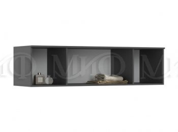 Шкаф 1600 мм 4-х створчатый Норд с антресолью, графит/изумруд (Миф) в Артёмовском - artyomovskij.mebel-e96.ru