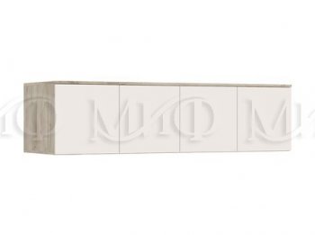 Шкаф 1600 мм 4-х створчатый Норд с антресолью,крафт серый/кашемир (Миф) в Артёмовском - artyomovskij.mebel-e96.ru