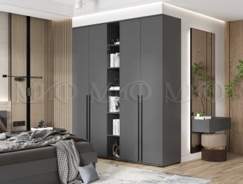 Шкаф Норд+ пенал открытый (Миф) в Артёмовском - artyomovskij.mebel-e96.ru