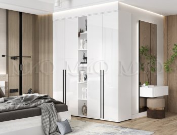 Шкаф Норд+ пенал открытый (Миф) в Артёмовском - artyomovskij.mebel-e96.ru | фото