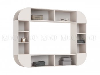 Стенка Норд (Зона ТВ), кашемир (Миф) в Артёмовском - artyomovskij.mebel-e96.ru