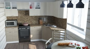 Кухонный гарнитур Ольга оптима 5 2700х1600 мм (Герда) в Артёмовском - artyomovskij.mebel-e96.ru