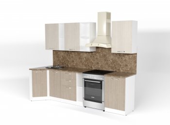 Кухонный гарнитур Ольга прайм 4 900х2000 мм (Герда) в Артёмовском - artyomovskij.mebel-e96.ru