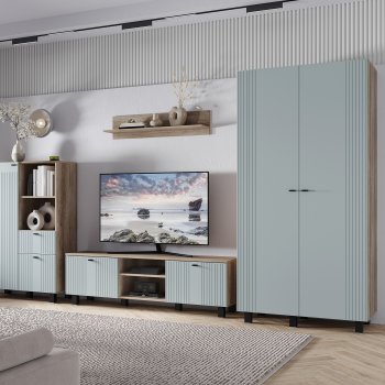 Тумба под ТВ Олива ТБ-09 шарли бриз (БТС) в Артёмовском - artyomovskij.mebel-e96.ru