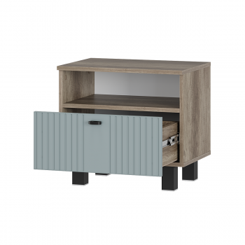 Тумба прикроватная Олива ТБ-14 шарли бриз (БТС) в Артёмовском - artyomovskij.mebel-e96.ru