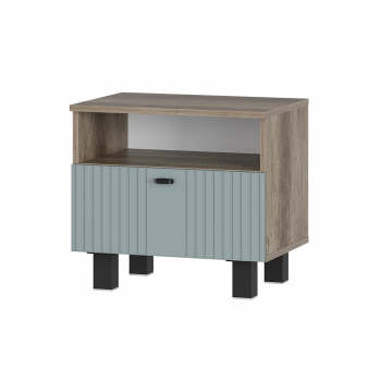 Тумба прикроватная Олива ТБ-14 шарли бриз (БТС) в Артёмовском - artyomovskij.mebel-e96.ru