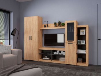 Стенка OSKAR4 (Генезис) в Артёмовском - artyomovskij.mebel-e96.ru