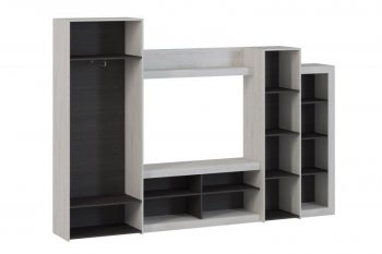 Стенка OSKAR4 сосна белая (Генезис) в Артёмовском - artyomovskij.mebel-e96.ru