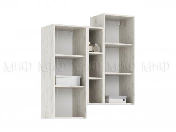 Стенка Оскар крафт белый/графит (Миф) в Артёмовском - artyomovskij.mebel-e96.ru
