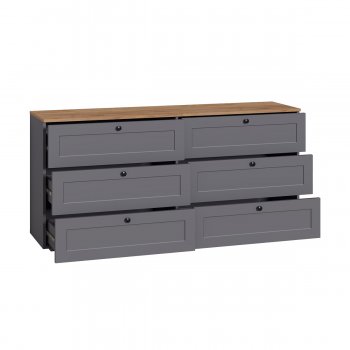 Комод Остин 16.240 графит (Моби) в Артёмовском - artyomovskij.mebel-e96.ru