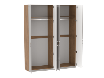 Шкаф 1800 мм 4-дверный Палермо (СБК) в Артёмовском - artyomovskij.mebel-e96.ru