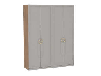 Шкаф 1800 мм 4-дверный с доп. ящиками Палермо (СБК) в Артёмовском - artyomovskij.mebel-e96.ru