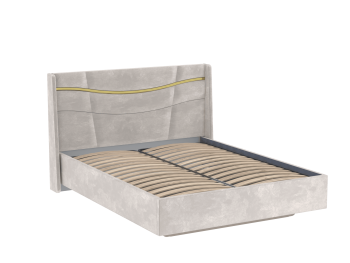 Кровать двуспальная Палермо Nebby 304 (СБК) в Артёмовском - artyomovskij.mebel-e96.ru