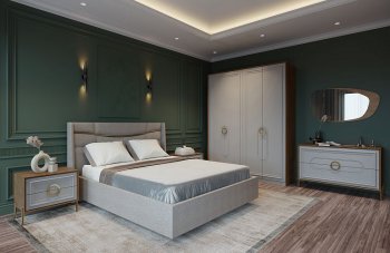 Спальный гарнитур Палермо модульный (СБК) в Артёмовском - artyomovskij.mebel-e96.ru