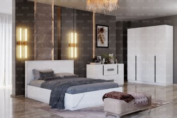 кровать двуспальная Палермо (ВНК) в Артёмовском - artyomovskij.mebel-e96.ru