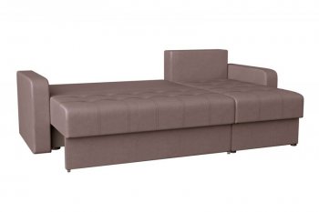 Диван угловой Парма БНП (стандарт) Монако 05 (коричневый) 1 кат (Редмисон) в Артёмовском - artyomovskij.mebel-e96.ru