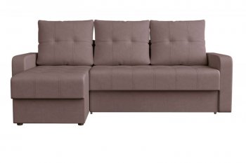 Диван угловой Парма БНП (стандарт) Монако 05 (коричневый) 1 кат (Редмисон) в Артёмовском - artyomovskij.mebel-e96.ru