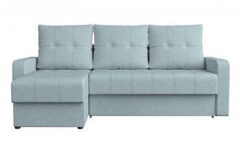 Диван угловой Парма БНП (стандарт) Монако 06 (серый) 1 кат (Редмисон) в Артёмовском - artyomovskij.mebel-e96.ru