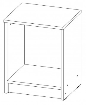 Тумба прикроватная Бася (ВНК) в Артёмовском - artyomovskij.mebel-e96.ru