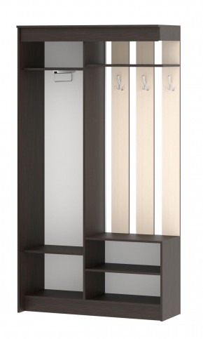 Прихожая ПВ 5 Венге/Дуб белфорт в Артёмовском - artyomovskij.mebel-e96.ru