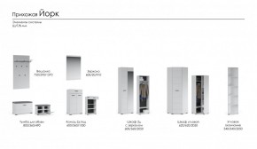 Прихожая Йорк (модульная) в Артёмовском - artyomovskij.mebel-e96.ru
