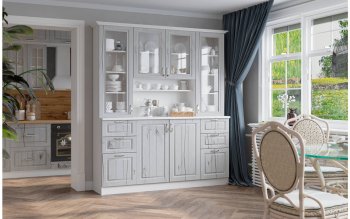 Буфет Прованс-016 (Текс) в Артёмовском - artyomovskij.mebel-e96.ru