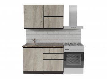 Кухонный гарнитур Равенна лайт 1200 мм (Герда) в Артёмовском - artyomovskij.mebel-e96.ru