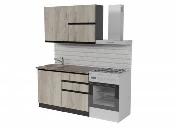 Кухонный гарнитур Равенна лайт 1200 мм (Герда) в Артёмовском - artyomovskij.mebel-e96.ru