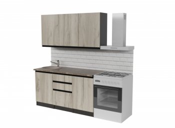Кухонный гарнитур Равенна нормал 1500 мм (Герда) в Артёмовском - artyomovskij.mebel-e96.ru