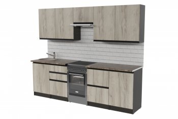 Кухонный гарнитур Равенна мега 2500 мм (Герда) в Артёмовском - artyomovskij.mebel-e96.ru