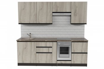 Кухонный гарнитур Равенна компакт 2200 мм (Герда) в Артёмовском - artyomovskij.mebel-e96.ru