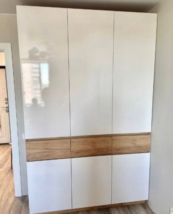 Спальный гарнитур Роджина крафт/белый, модульный (Миф) в Артёмовском - artyomovskij.mebel-e96.ru