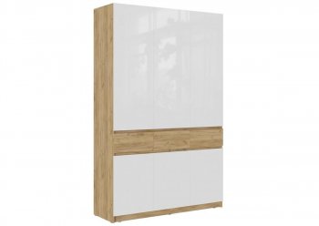 Спальный гарнитур Роджина крафт/белый, модульный (Миф) в Артёмовском - artyomovskij.mebel-e96.ru