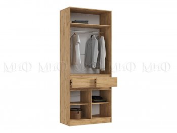 Шкаф 1000 мм Роджина крафт/изумруд (Миф) в Артёмовском - artyomovskij.mebel-e96.ru