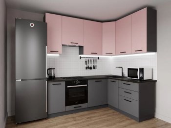 Угловой кухонный гарнитур Роза 2200*1600 мм Sanvut в Артёмовском - artyomovskij.mebel-e96.ru