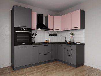 Угловой кухонный гарнитур Роза 2400*1600 мм Sanvut в Артёмовском - artyomovskij.mebel-e96.ru