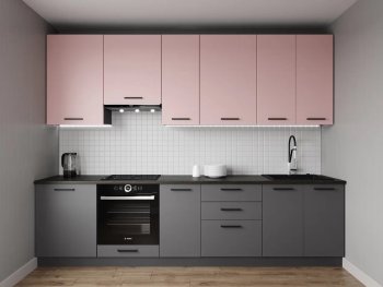 Кухонный гарнитур высокий Роза 3000 мм (Санвут) в Артёмовском - artyomovskij.mebel-e96.ru