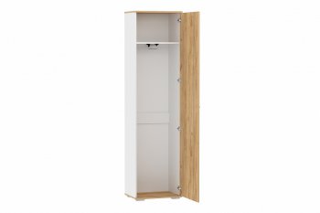 Шкаф для одежды 550 мм Санти НМ 013.40 (Silva) в Артёмовском - artyomovskij.mebel-e96.ru