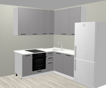 Кухонный гарнитур угловой 2000*1400 мм (Санвут) в Артёмовском - artyomovskij.mebel-e96.ru