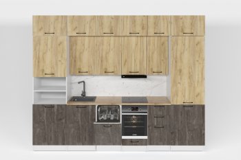 Кухонный гарнитур Сапфир 3000 мм (Герда) в Артёмовском - artyomovskij.mebel-e96.ru