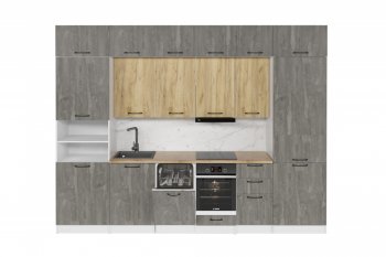 Кухонный гарнитур Сапфир 2 3000 мм (Герда) в Артёмовском - artyomovskij.mebel-e96.ru