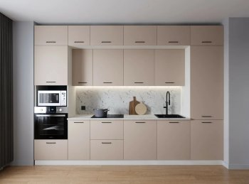 Кухонный гарнитур Шампань 3400 мм (Санвут) в Артёмовском - artyomovskij.mebel-e96.ru