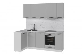 Угловой кухонный гарнитур Шелли прайм 400_1100х2000 мм (Герда) в Артёмовском - artyomovskij.mebel-e96.ru