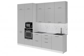 Кухонный гарнитур Шелли макси 3000 мм (Герда) в Артёмовском - artyomovskij.mebel-e96.ru