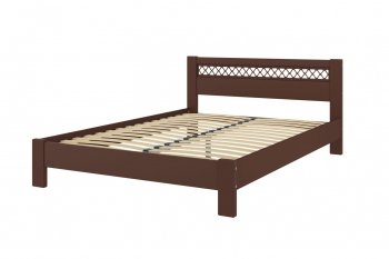 Кровать из массива Шейла Орех (БМ) в Артёмовском - artyomovskij.mebel-e96.ru