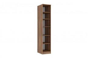 Шкаф для белья Джолин ПМ 245.01 исп.3, с зеркалом, левый, дуб каньон в Артёмовском - artyomovskij.mebel-e96.ru