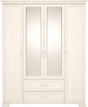 Шкаф для одежды 4-х дверный с зеркалом Венеция 2 бодега в Артёмовском - artyomovskij.mebel-e96.ru