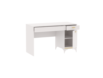 Стол письменный Сиде Белый (СБК) в Артёмовском - artyomovskij.mebel-e96.ru