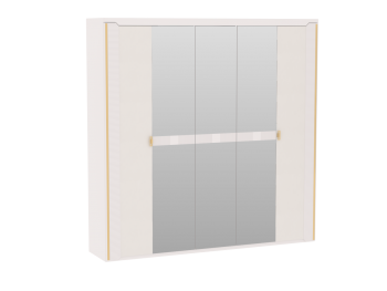 Спальный гарнитур Сиде Белый, модульный (СБК) в Артёмовском - artyomovskij.mebel-e96.ru