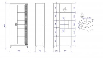 Пенал со стеклом широкий NEW Сиде Белый (СБК) в Артёмовском - artyomovskij.mebel-e96.ru